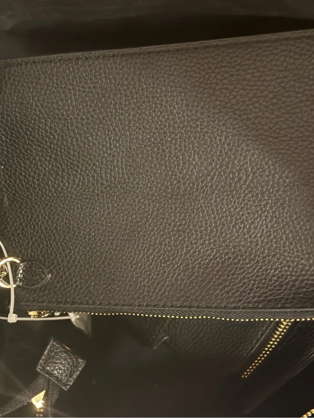 NWT Steve Madden Black BLYLAH Tote w/Matching Wristlet & Tassel - Picture 7 of 12